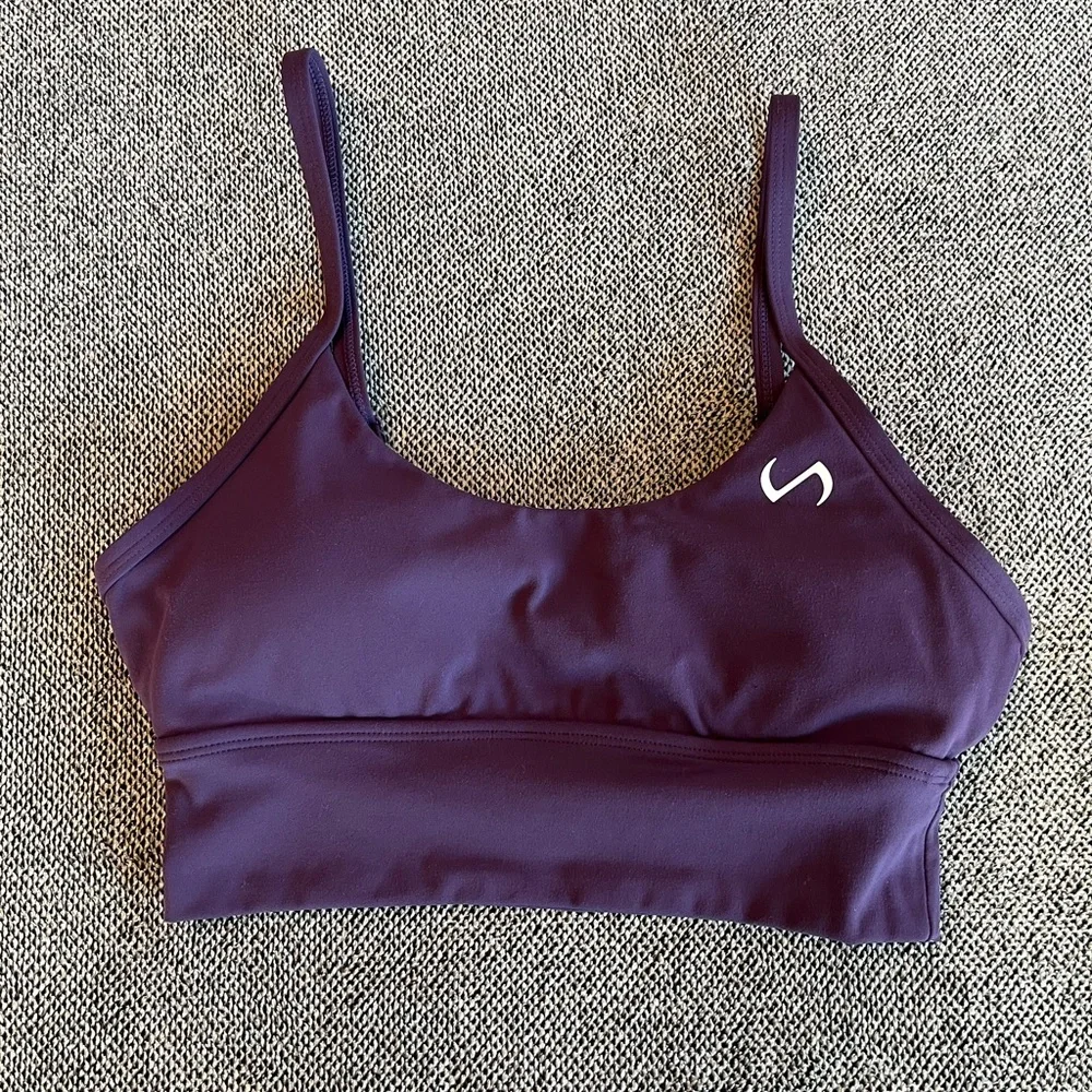 TLF Women's Purple Sports Bra - Picture 1 of 6